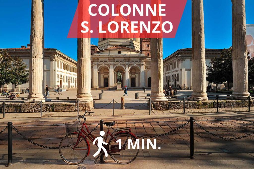 ミラノColonne'S Nest - Cozy And Silent With Acアパートメント エクステリア 写真